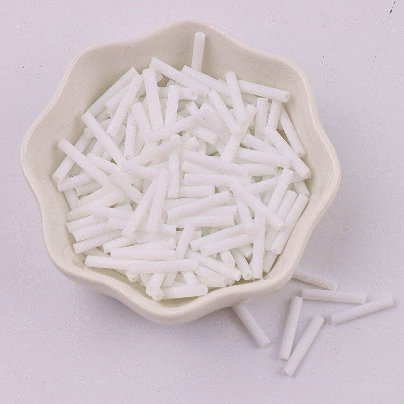 Electroplated Bugle Glass Beads 15mm Metallic Mixed Colors 70pcs 7