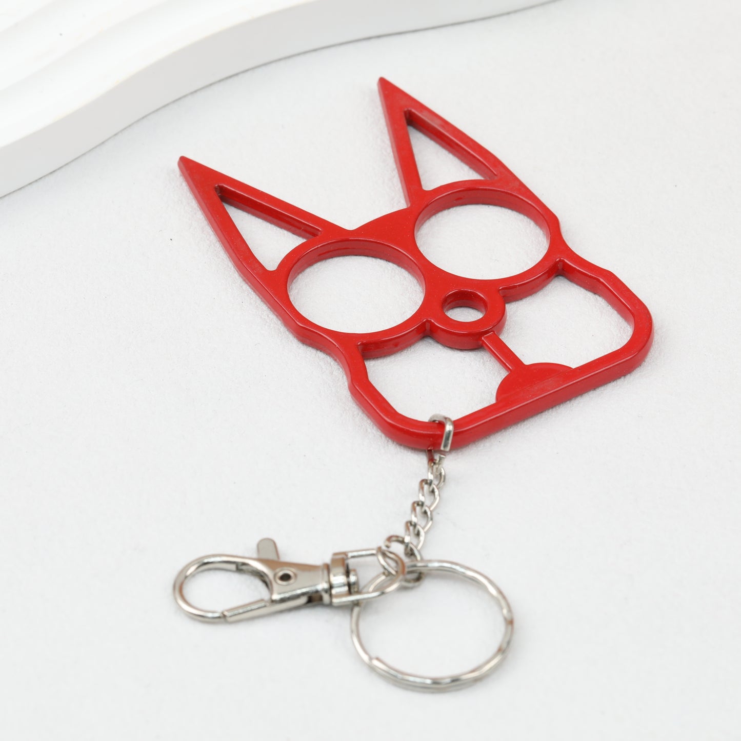 Self Defense Keychain Zinc Alloy Dual Pointed Multi Functional