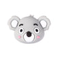 Silicone 3D Focal Beads Koala Head Multi Color Pastel Shades 20pcs 10