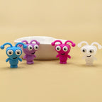 20Pcs 3D Cartoon Little Ant Silicone Focal Beads Assorted Colors 4