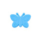 Silicone Focal Beads Butterfly Embossed Wings 20pcs 10