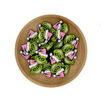 Silicone Focal Beads Christmas Grinch Santa Hat Sunglasses 20pcs 6