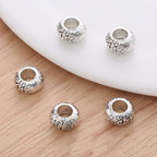 Alloy Branch Spacer Beads 10mm Vintage Silver 50pcs 2