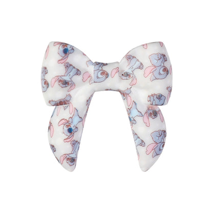 10pcs 3D Bow Printed Silicone Focal Beads