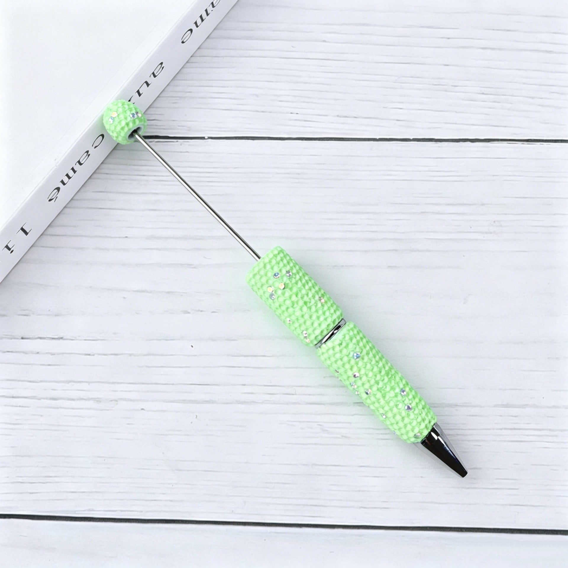 DIY Fluorescent AB Candy Color Rhinestones Beadable Pen 18
