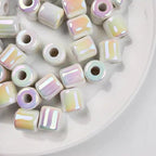Glossy Tube Acrylic Beads 16mm Vibrant Colors 10pcs 3