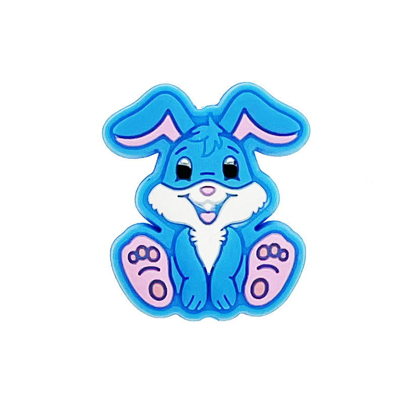 Silicone Focal Beads Rabbit Sitting Pose 20pcs 3