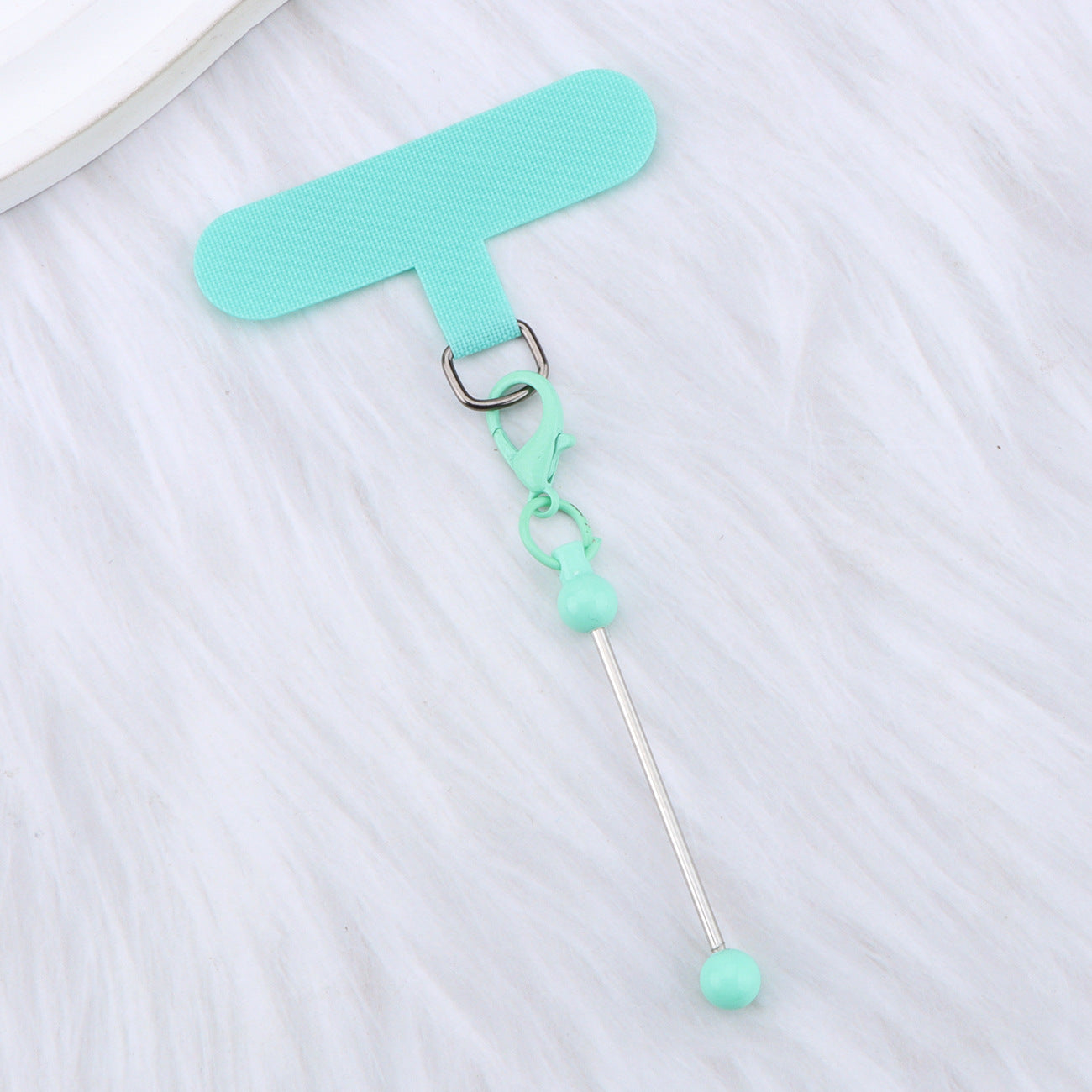 Beadable Plastic Tether Tabs With Bars