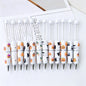Beadable Halloween Pen with Pumpkin Ghost and Skull Designs 6