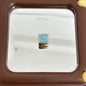 Square Acrylic Beads 14mm Glossy Gold Frame HK Kitty 10pcs 3