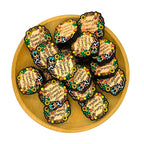 Silicone Focal Beads Autumn Leaves Pumpkin Please Circle Badge 20pcs 2