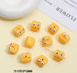Monster Resin Barrel Beads 13mm Glossy 2pcs 9
