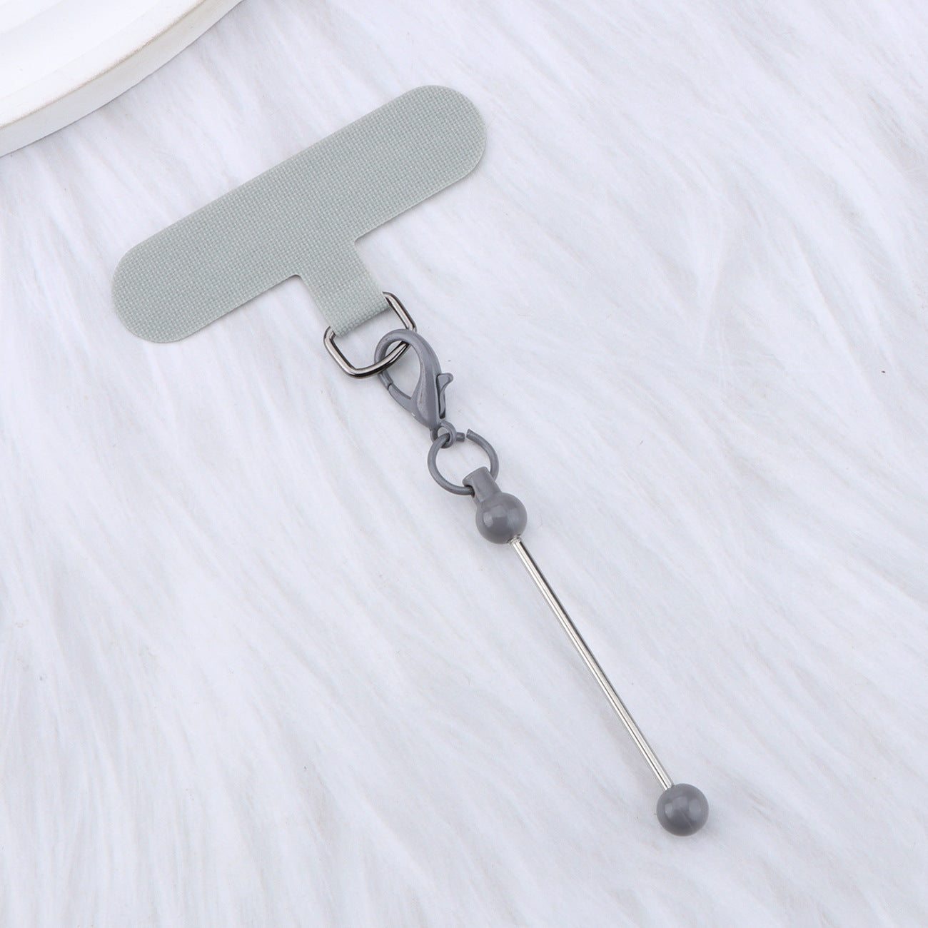 Beadable Plastic Tether Tabs With Bars