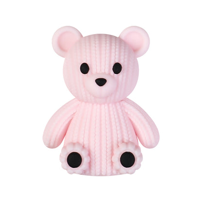 3D Cute Sweater Bear Silicone Focal Beads 20pcs 13
