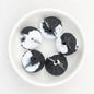 Colorful 3D Glittered Silicone Steamed Stuffed Bun Focal Beads 20pcs 7