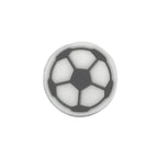 Silicone Focal Beads Football Soccer Ball Raised Pattern 20pcs 9