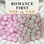 Color Changing Cherry Blossom Resin Round Beads 50pcs 8