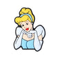 Silicone Focal Beads Disney Princess Front Facing Detailed Faces 20pcs 15
