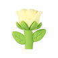 Silicone 3D Focal Beads Rose Multi Color Delicate Petals 20pcs 12