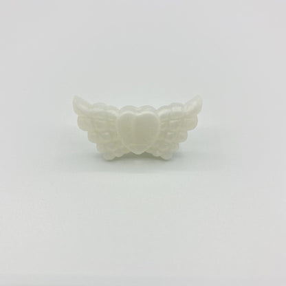 Wing Silicone Beads Mixed Colors 20pcs 21