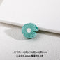 Bright Daisy Acrylic Flower Beads 14mm Round Shape 20pcs 17