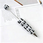 Halloween Elements Pumpkin Rhinestones Beadable Pen 3