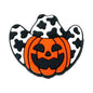 Silicone Focal Beads Halloween Pumpkin Cow Print Witch Hat 20pcs