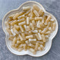 Acrylic Tube Beads 8x20mm Pastel Marbled Soft Glow 10pcs 10