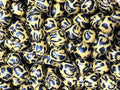 15mm Silicone Beads Leopard Print Animal Style 50pcs