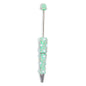 Beadable Pen with Rhinestone Pearl Chain Multicolor Rotating 5 Pcs 22