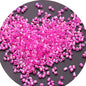 Iridescent Seed Bugle Glass Beads 3mm Mixed Colors 3000pcs 19