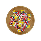 Silicone Focal Beads Rainbow Girl Made In The 80s Rainbow 20pcs 2