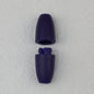 Breakaway Barrel Clasps Safety Connectors Colorful 100pcs 24.5mm - Blue