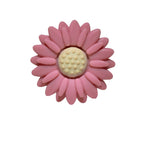 Silicone Focal Beads Daisy Sunflower Round Layout 20pcs 18