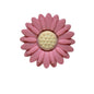 Silicone Focal Beads Daisy Sunflower Round Layout 20pcs 18