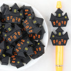  3D Halloween Haunted House Silicone Focal Beads 20Pcs