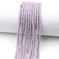 Flat Clay Beads 4mm Solid Color Polymer Disc 10strands 26