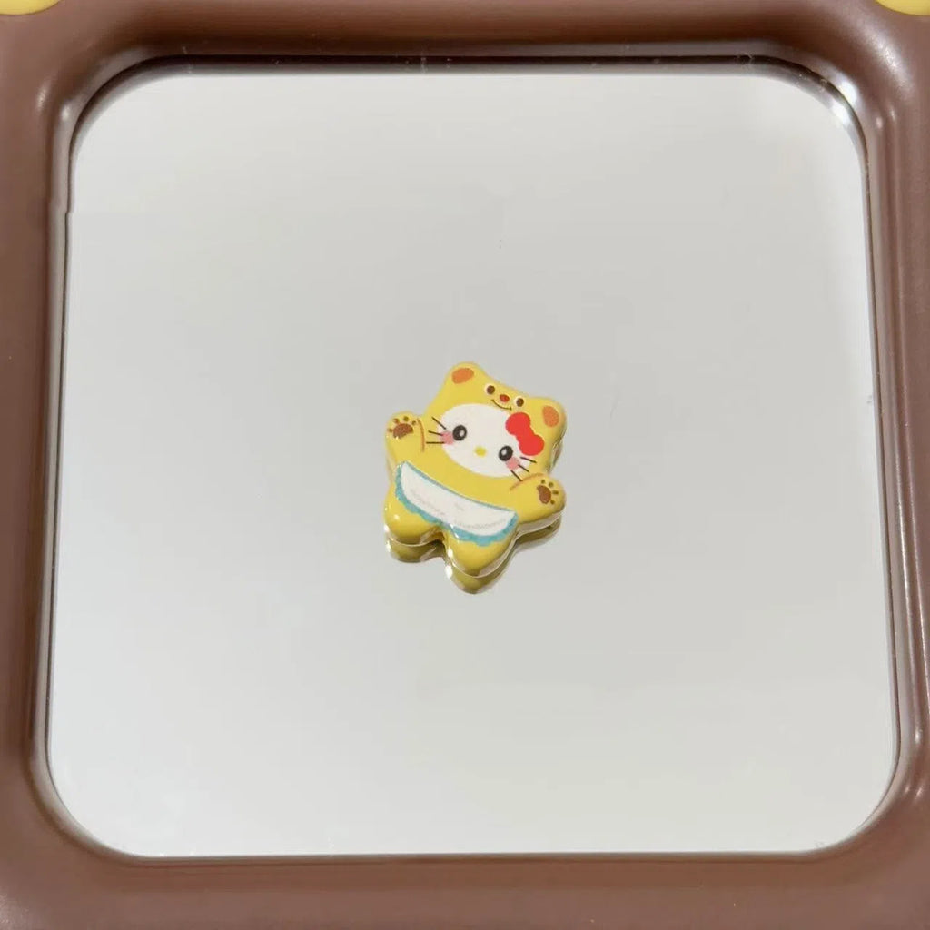 Painted Hello Kitty Acrylic Beads 25mm Wearing ButterBear Costume 10pcs 4