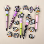 Silicone Focal Beads Inspirational Letters Bloom Where You Are Planted 20pcs 7