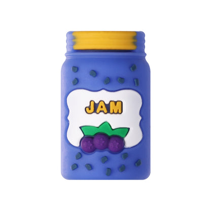 Silicone 3D Focal Beads Jam Bottle Mini Jars Bright Colors 20pcs 15