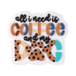 Silicone Focal Beads Dog Mom Leopard Print Paw Patterns 1 pcs 12