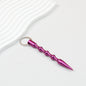 Self Defense Keychain Alloy Aviation Aluminum Bamboo Design