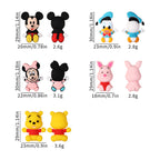 Silicone 3D Focal Beads Disney Sitting Baby Character Collection 20Pcs 8