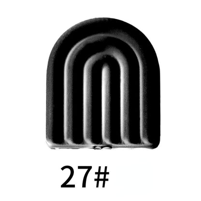 Color Arch Silicone Beads Minimalist Door Design 20pcs 11