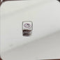 Silver Cloud Hello Kitty Acrylic Square Beads 14mm 10pcs 4