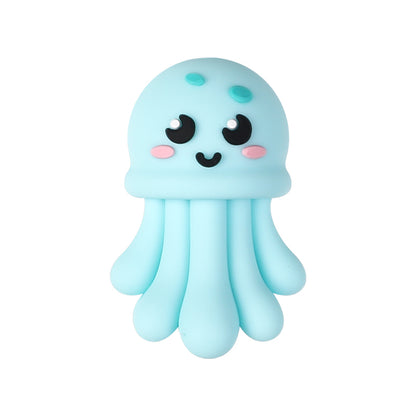 Silicone 3D Focal Beads Marine Animals Starfish and Seahorse Detailed Shapes 20pcs 12