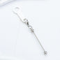 Beadable Cup Charms Glitter Marble Texture