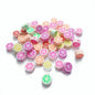 Animal and Plant Series Flat Clay Beads Colorful Polymer 100pcs 26