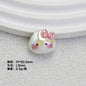 Glossy Plating Tiny Cute HK Kitten Resin Beads 10pcs 5
