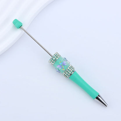 Beadable Pen with Dragonfly Sugar Rhinestone 18